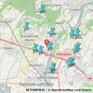 Mappa 24060 Castelli Calepio BG, Italia (2.16)