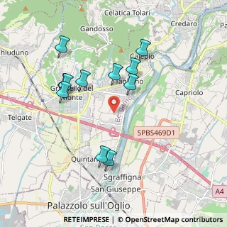 Mappa 24060 Castelli Calepio BG, Italia (1.85091)