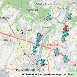 Mappa 24060 Castelli Calepio BG, Italia (2.58308)