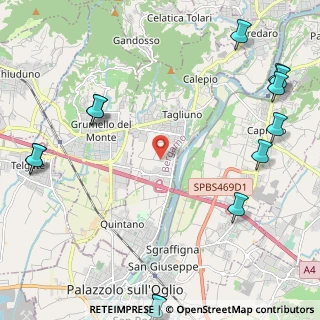 Mappa 24060 Castelli Calepio BG, Italia (3.32)