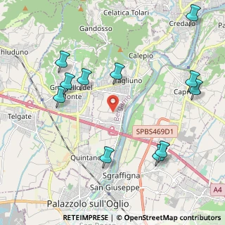 Mappa 24060 Castelli Calepio BG, Italia (2.44364)