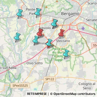 Mappa Via Divisione Acqui, 24044 Dalmine BG, Italia (3.63455)