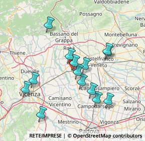 Mappa Via C. Battisti, 35013 Cittadella PD, Italia (13.82071)