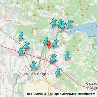Mappa Via le Case, 25031 Capriolo BS, Italia (3.72)