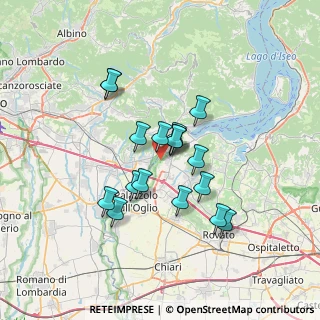 Mappa Via le Case, 25031 Capriolo BS, Italia (5.59647)