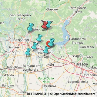 Mappa Via le Case, 25031 Capriolo BS, Italia (10.73727)