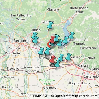 Mappa Via le Case, 25031 Capriolo BS, Italia (8.5845)