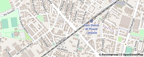 Mappa San Donà di Piave