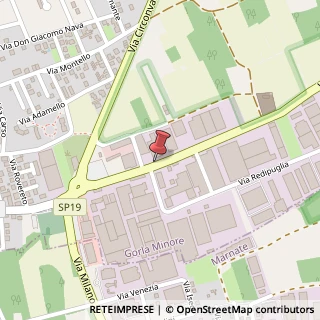 Mappa Via A. Colombo, 70, 21055 Gorla Minore, Varese (Lombardia)