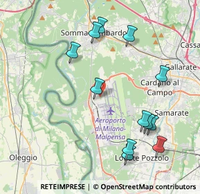 Mappa Via Natale Palli, 21019 Somma lombardo VA, Italia (4.365)