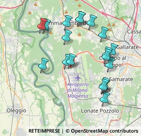 Mappa Via Natale Palli, 21019 Somma lombardo VA, Italia (3.87947)