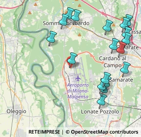 Mappa Via Natale Palli, 21019 Somma lombardo VA, Italia (4.91333)