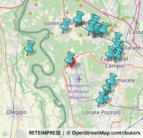 Mappa Via Natale Palli, 21019 Somma lombardo VA, Italia (4.3835)