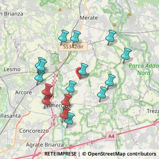 Mappa Via del Commercio, 20882 Bernareggio MB, Italia (3.96)