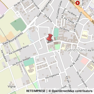 Mappa Piazza Alcide de Gasperi, 15, 21040 Gerenzano, Varese (Lombardia)