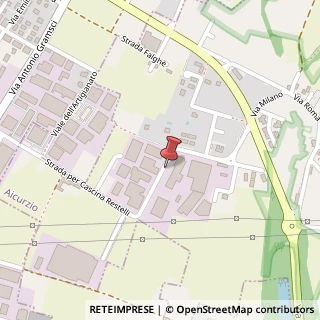 Mappa Strada per Cascina Restelli, 7, 20886 Aicurzio, Monza e Brianza (Lombardia)