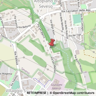 Mappa Via San Matteo, 15, 20822 Seveso, Monza e Brianza (Lombardia)