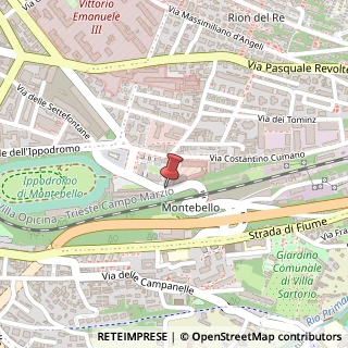 Mappa Strada di cattinara 4/b, 34139 Trieste, Trieste (Friuli-Venezia Giulia)