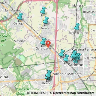 Mappa Via Gabriele D'Annunzio, 21040 Gerenzano VA, Italia (2.51688)