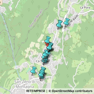 Mappa Contrada Cà Montagna, 37010 San Zeno di Montagna VR, Italia (0.40833)