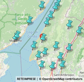 Mappa Contrada Cà Montagna, 37010 San Zeno di Montagna VR, Italia (8.9545)
