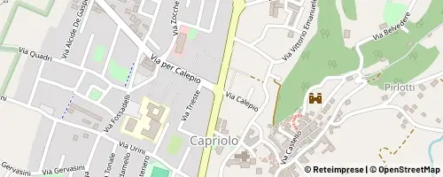 Mappa Capriolo