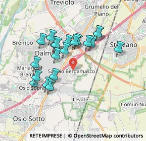 Mappa Via Cortesi Don B., 24044 Dalmine BG, Italia (1.635)