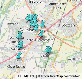 Mappa Via Cortesi Don B., 24044 Dalmine BG, Italia (1.69667)