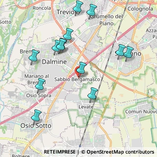 Mappa Via Don B. Cortesi, 24044 Dalmine BG, Italia (2.23769)