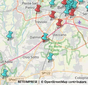 Mappa Via Cortesi Don B., 24044 Dalmine BG, Italia (6.5785)
