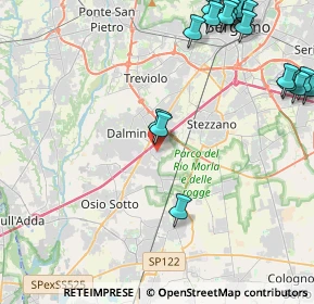 Mappa Via Don B. Cortesi, 24044 Dalmine BG, Italia (6.074)