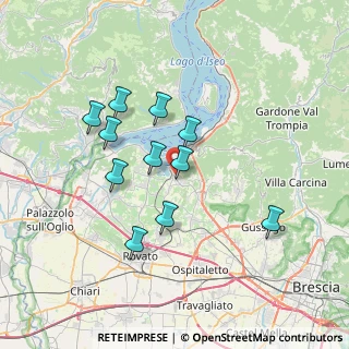 Mappa Via Strantella, 25050 Iseo BS, Italia (6.20909)