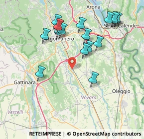 Mappa Via Mattioli, 28012 Cressa NO, Italia (8.16438)