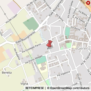 Mappa Via Vittorio Alfieri, 3, 21040 Gerenzano, Varese (Lombardia)