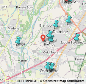 Mappa Via Giovanni da Verrazzano, 24044 Dalmine BG, Italia (2.56)