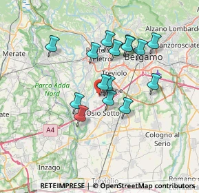 Mappa Via Giovanni da Verrazzano, 24044 Dalmine BG, Italia (5.82933)