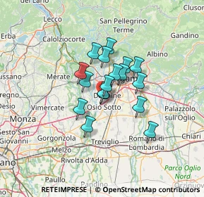 Mappa Via Giovanni da Verrazzano, 24044 Dalmine BG, Italia (8.56824)