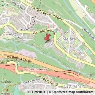 Mappa Via forlanini carlo, 34139 Trieste, Trieste (Friuli-Venezia Giulia)