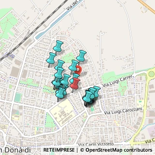 Mappa Via Anna Frank, 30027 San Donà di Piave VE, Italia (0.35556)