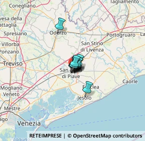 Mappa Via Pietro Perin, 30027 San Donà di Piave VE, Italia (3.475)