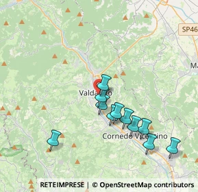 Mappa Via Giovanni Battista Beccaria, 36078 Valdagno VI, Italia (3.51273)