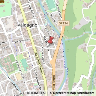 Mappa Via Giovanni Battista Beccaria, 49, 36078 Valdagno, Vicenza (Veneto)