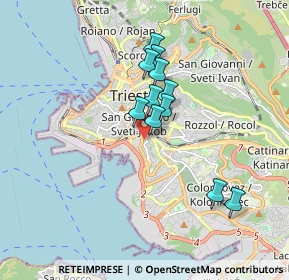 Mappa Via Giovanni Orlandini, 34144 Trieste TS, Italia (1.37)