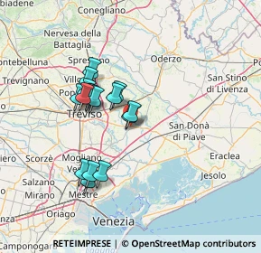 Mappa Via Giorgione, 31056 Roncade TV, Italia (11.60188)