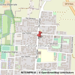 Mappa Via Larga, 27, 21047 Saronno, Varese (Lombardia)