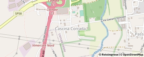 Mappa Usmate Velate