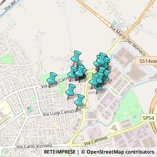 Mappa Via Matteo Vanzan, 30027 San Donà di Piave VE, Italia (0.23448)