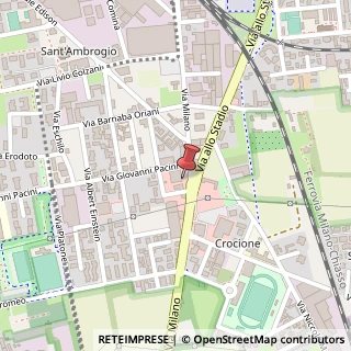 Mappa Via Milano, 46, 20831 Seregno, Monza e Brianza (Lombardia)
