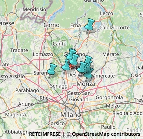 Mappa Via Ugo Betti, 20831 Seregno MB, Italia (6.00364)