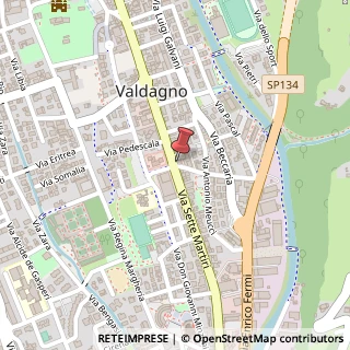 Mappa Via VII Martiri, 43, 36078 Valdagno, Vicenza (Veneto)